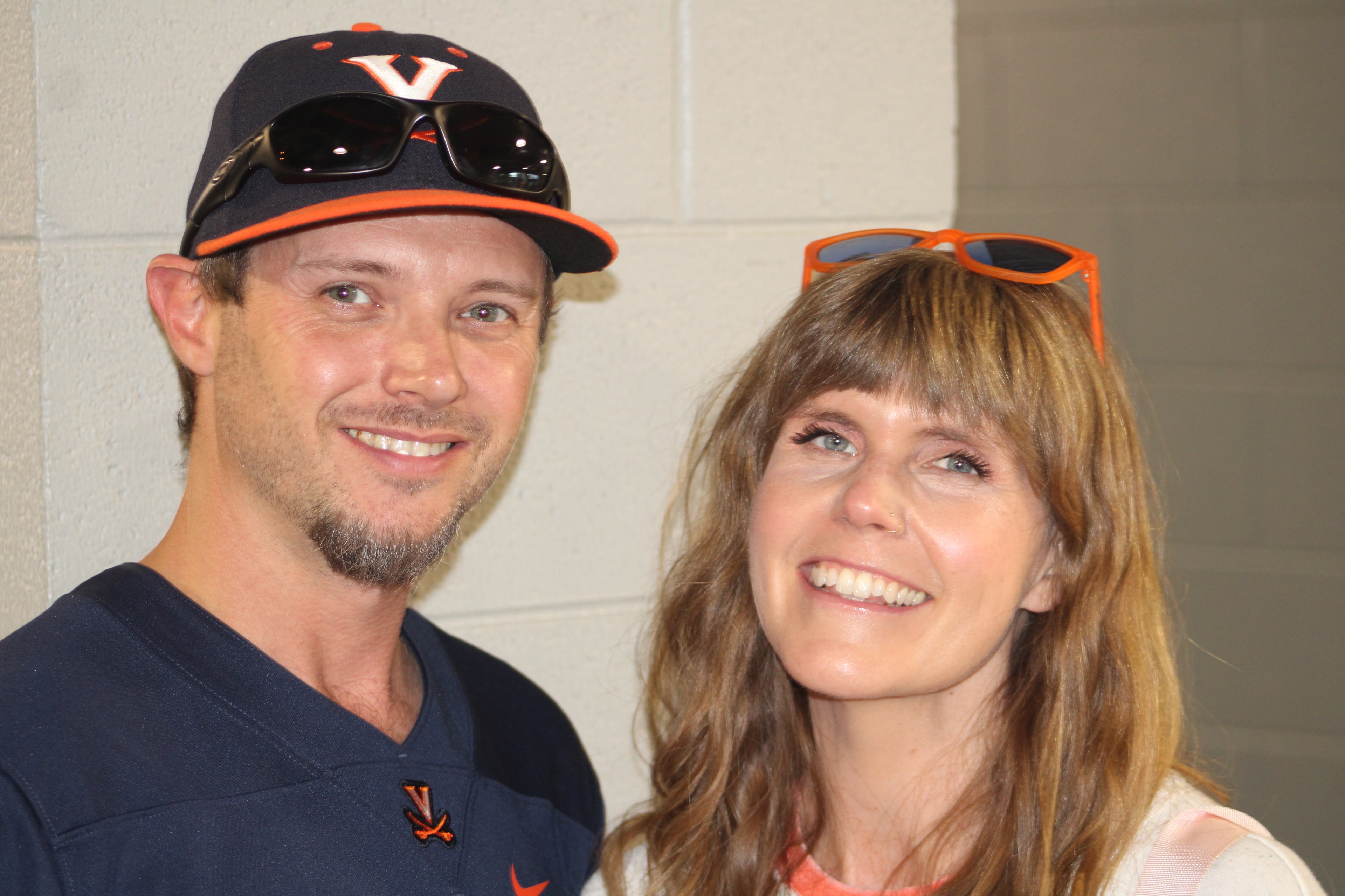 Fans at Virginia vs Delaware game day