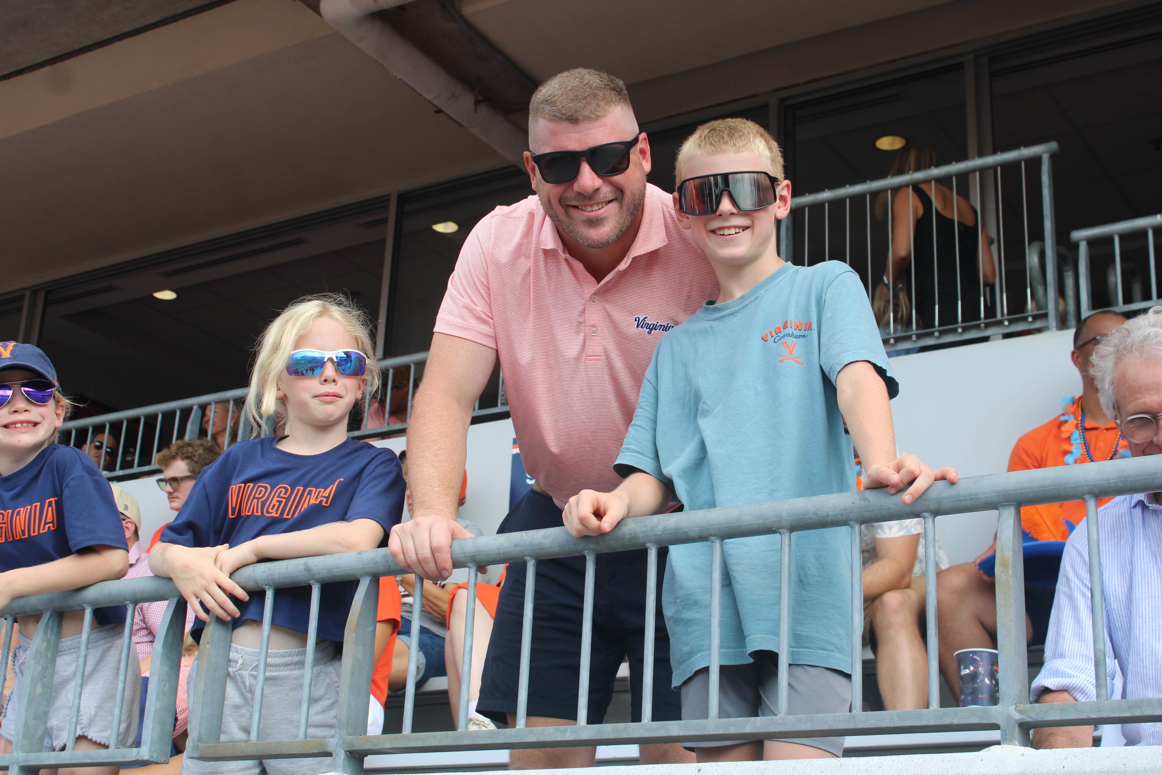 Fans at Virginia vs NC State game day
