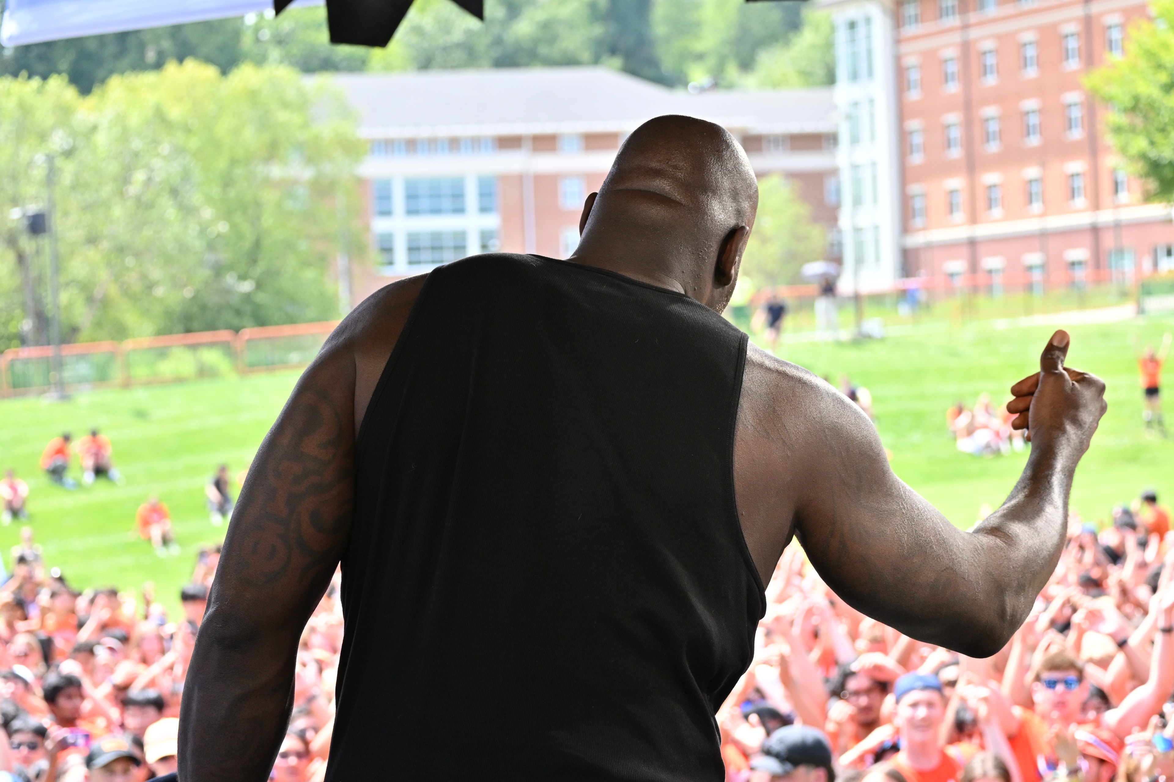 Fans at Virginia vs NC State game day