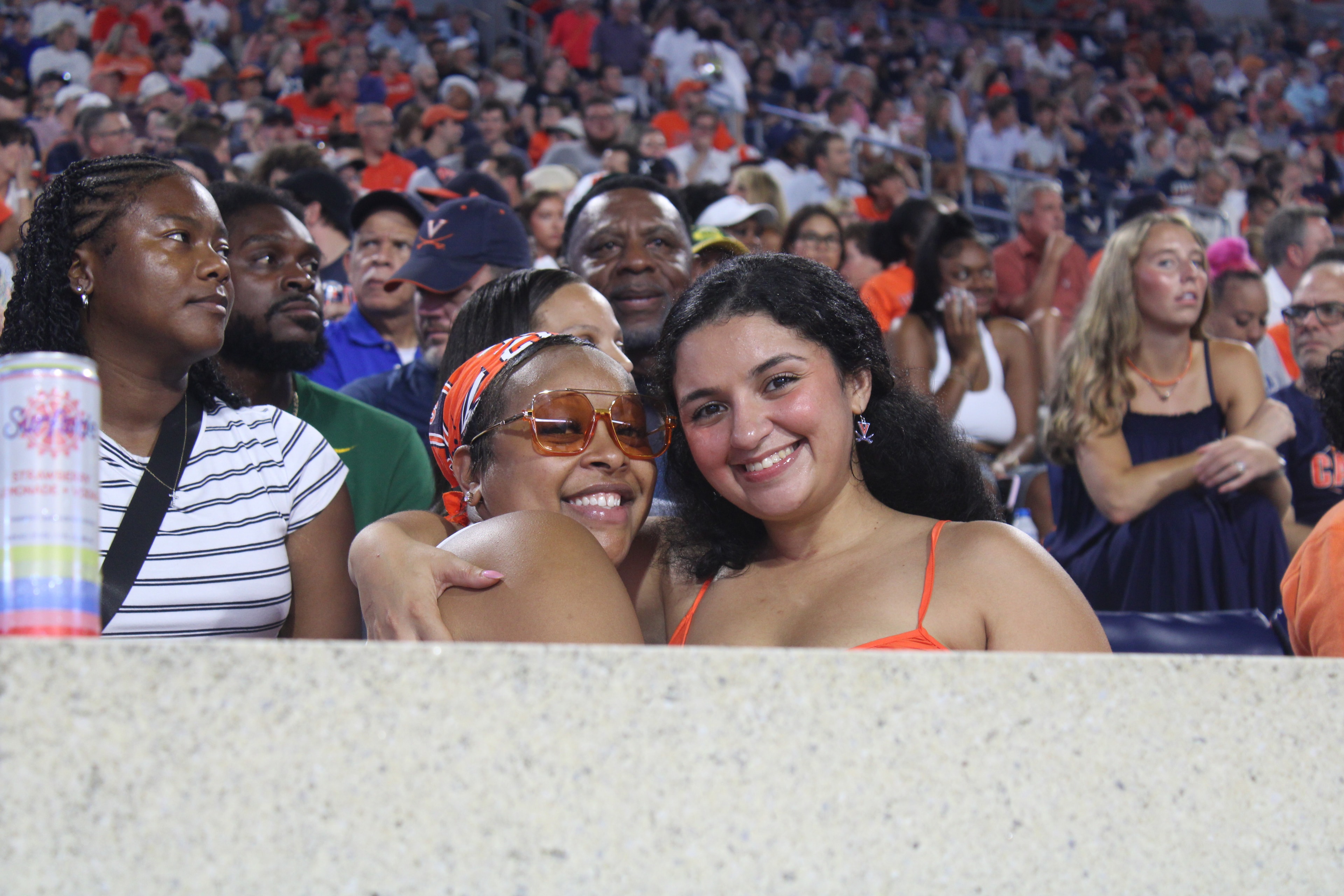 Fans at Virginia vs Norfolk State game day