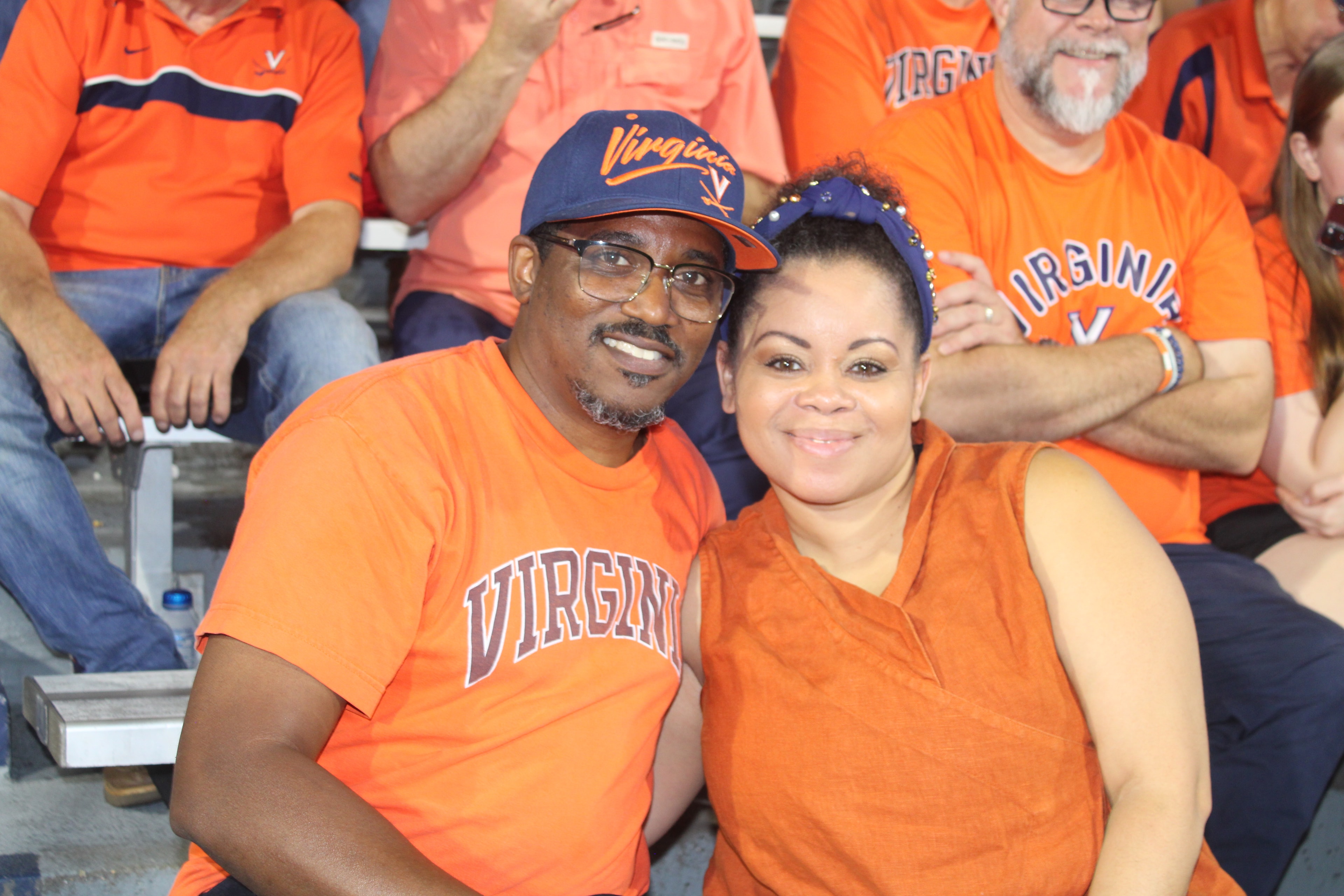 Fans at Virginia vs Norfolk State game day