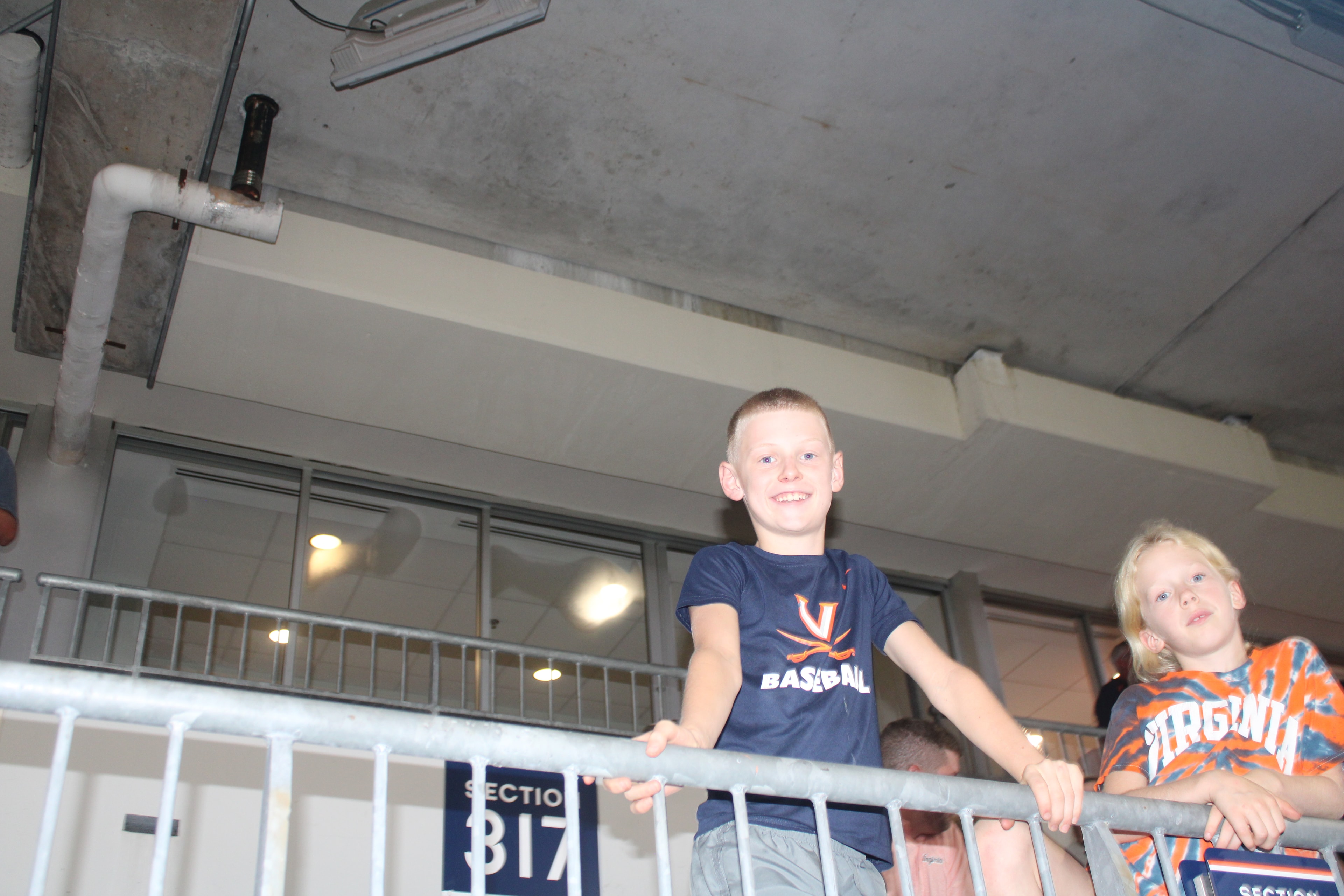 Fans at Virginia vs Norfolk State game day