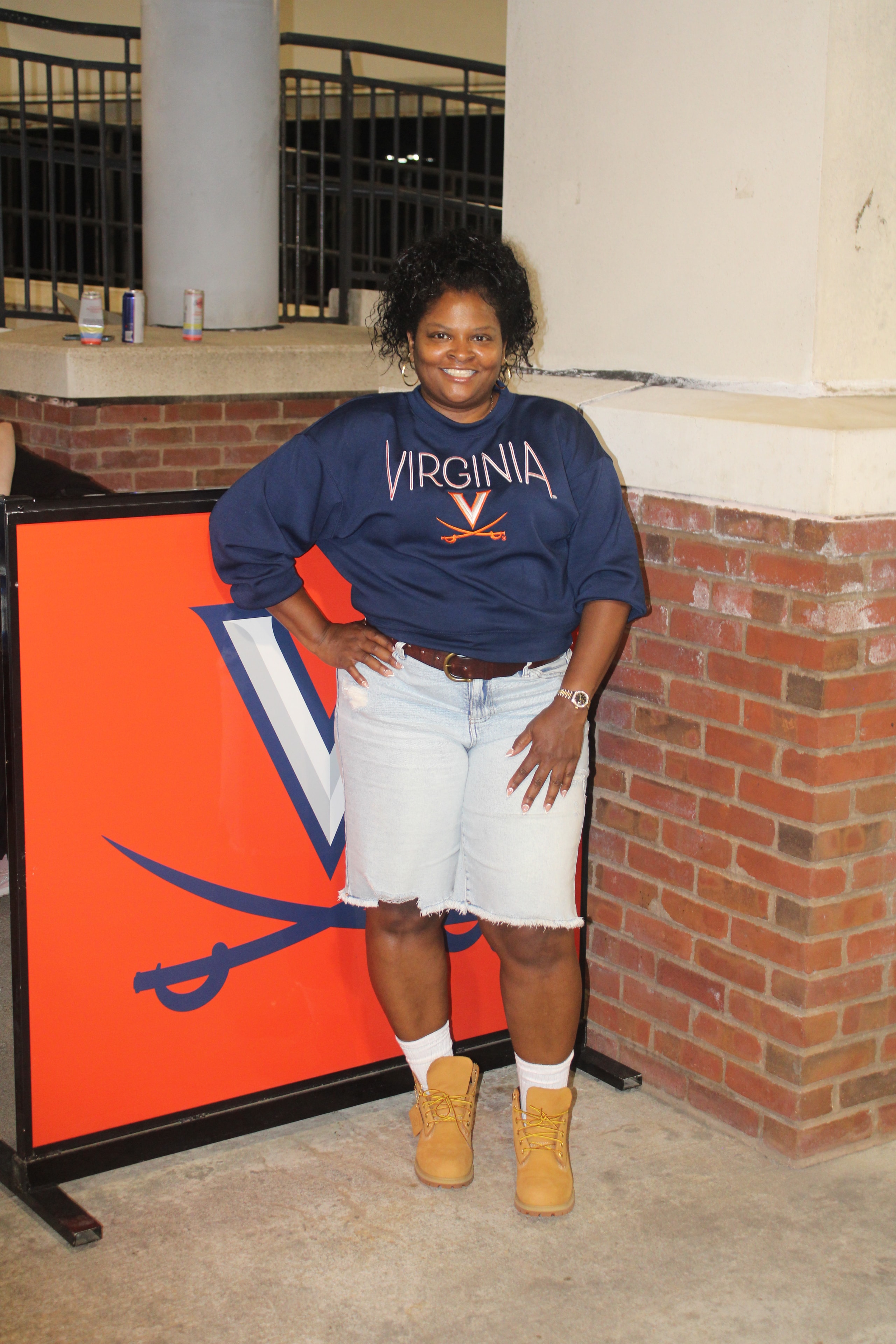 Fans at Virginia vs Norfolk State game day